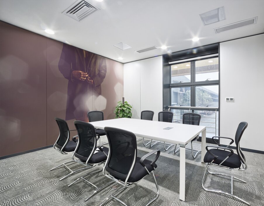 Shimmering Elegance Wall Printing