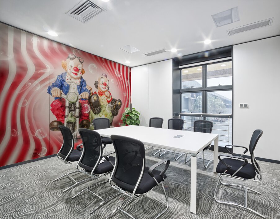 Clownival  Wall Printing