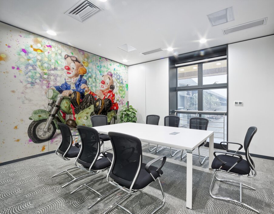 Sidecar Sideshow Wall Printing