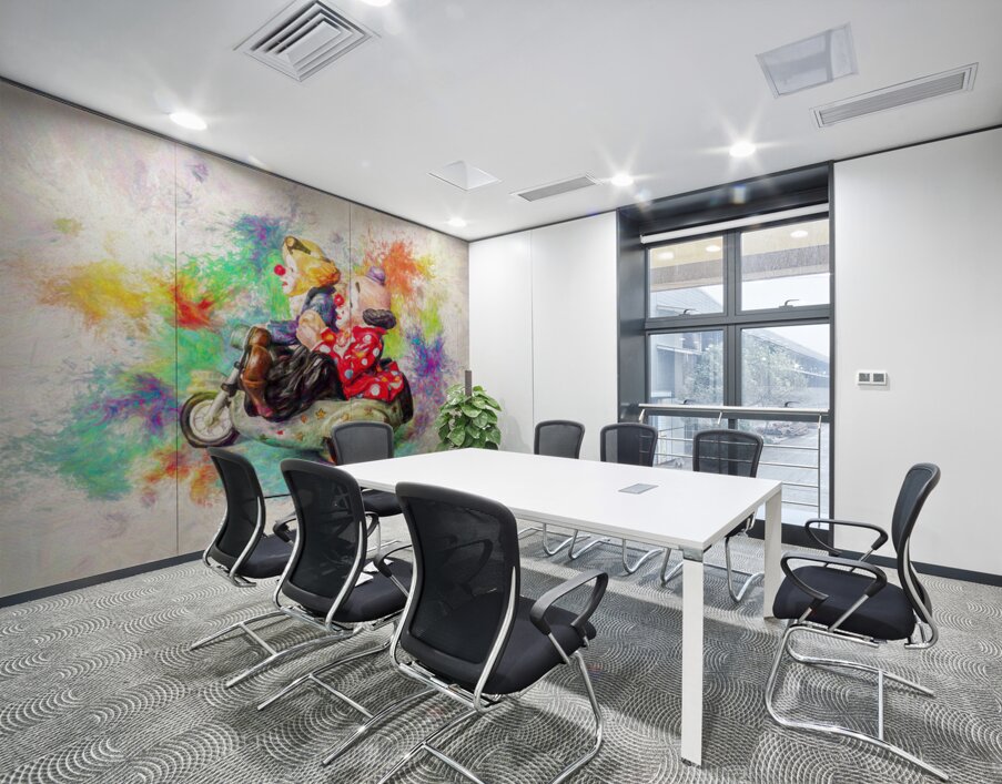 Colors Of Carnival Creativity  Wall Printing