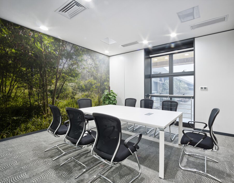 Green Wilds Wall Printing