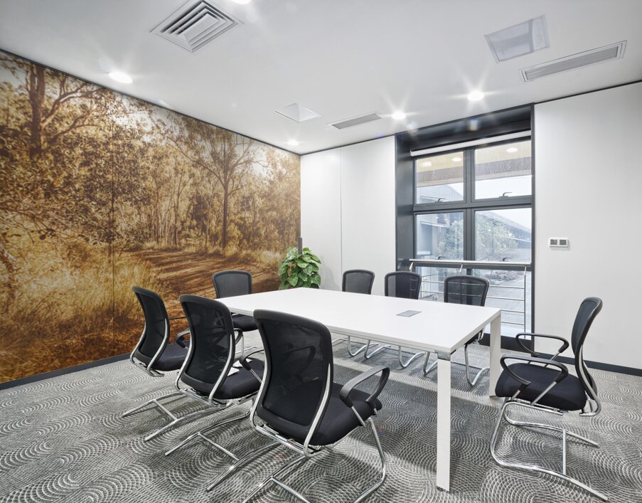 Wooded Trails Wall Printing