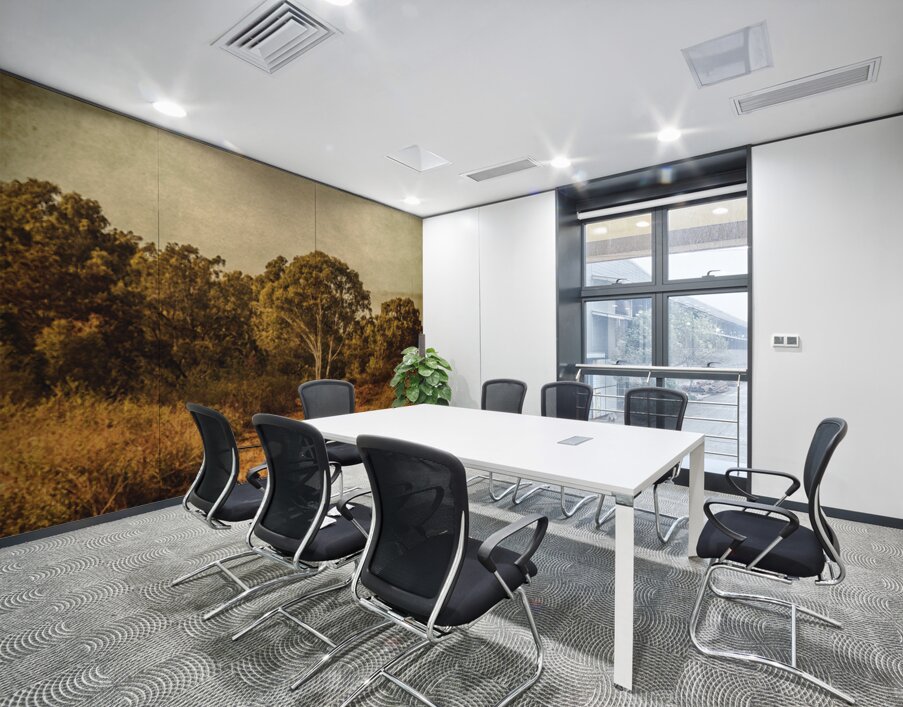 Country Weathered Wall Printing