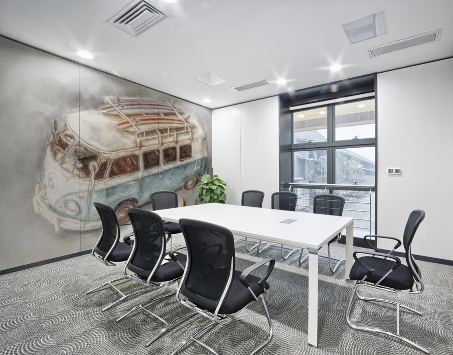 Van Going Wall Printing