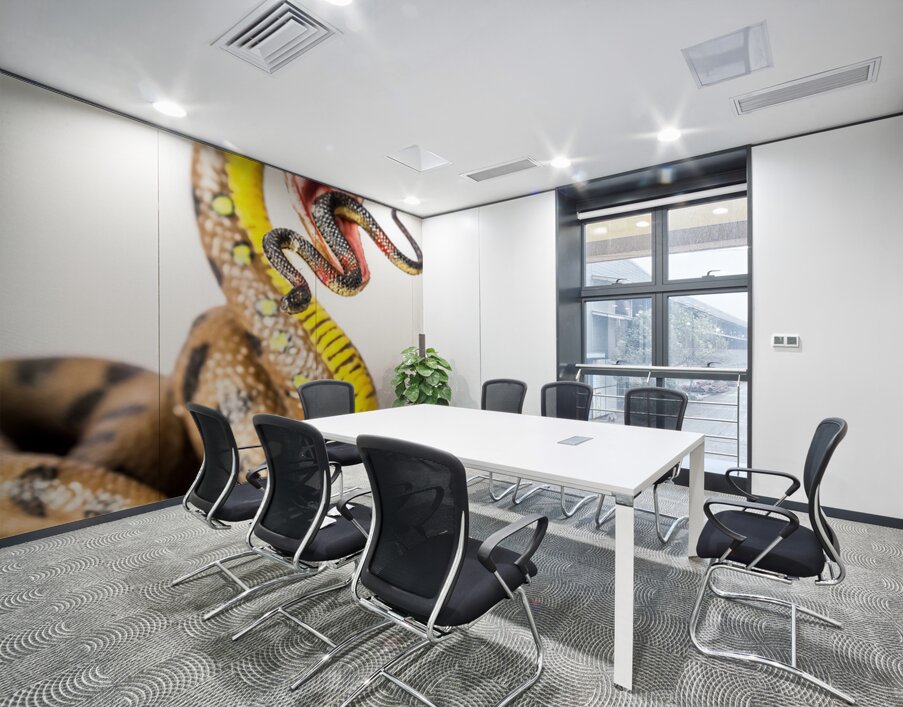 Snake vs Snake Wall Printing