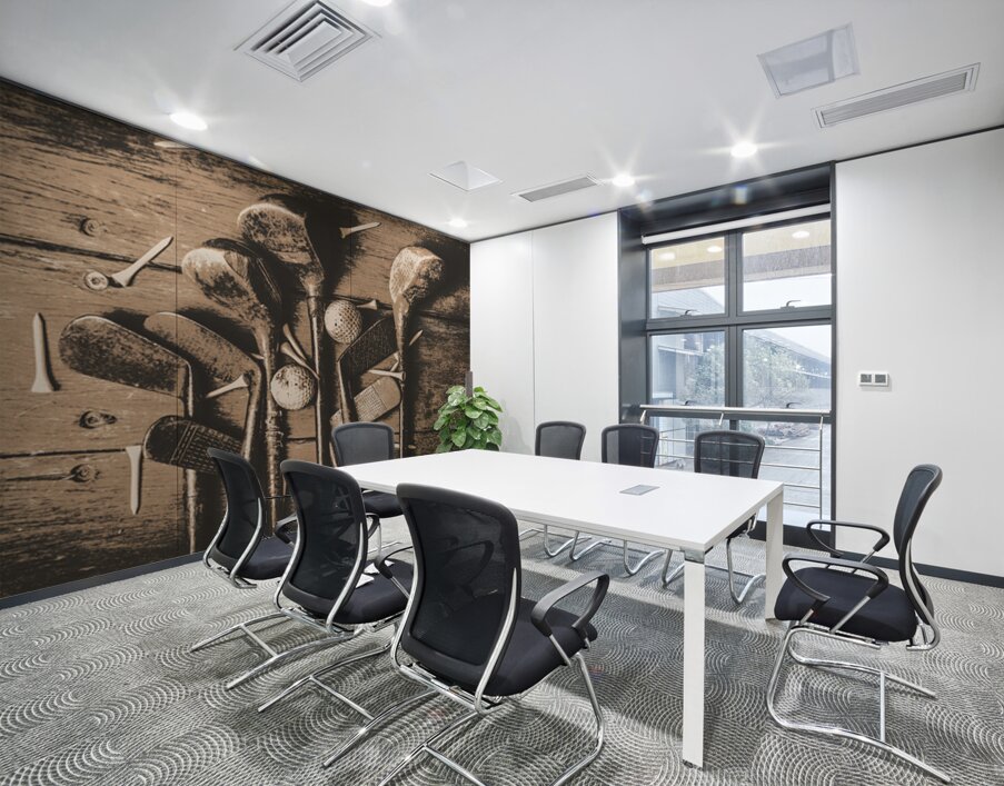 2 Under Par Wall Printing