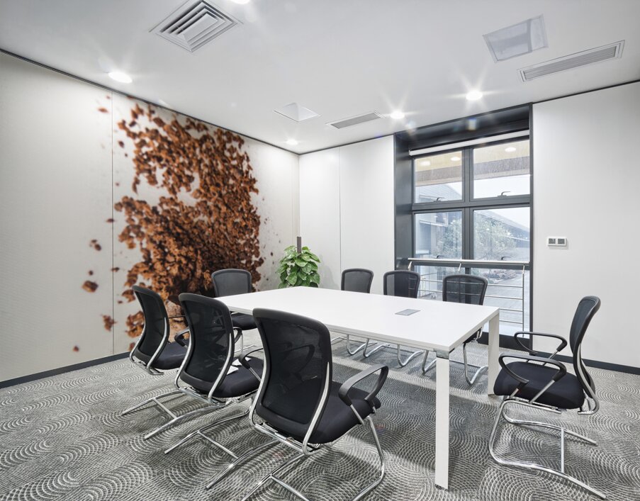 Ground Coffee Wall Printing