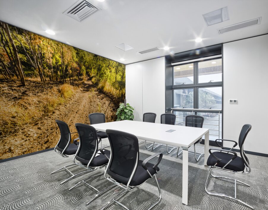 Rural Route Wall Printing