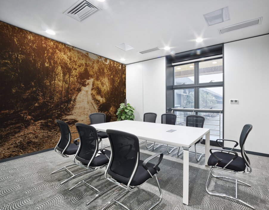 Sunflare Thoroughfare  Wall Printing