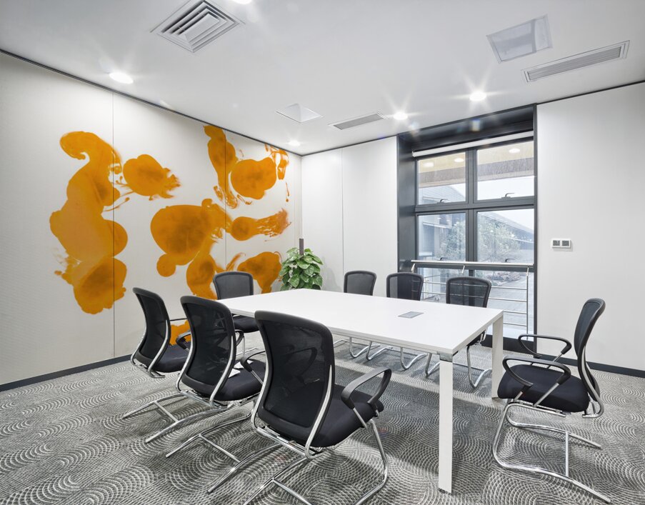 Dab And Dot Wall Printing