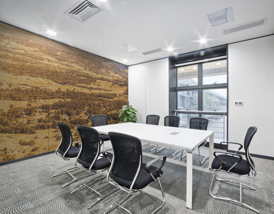 Bucolic Beige Wall Printing