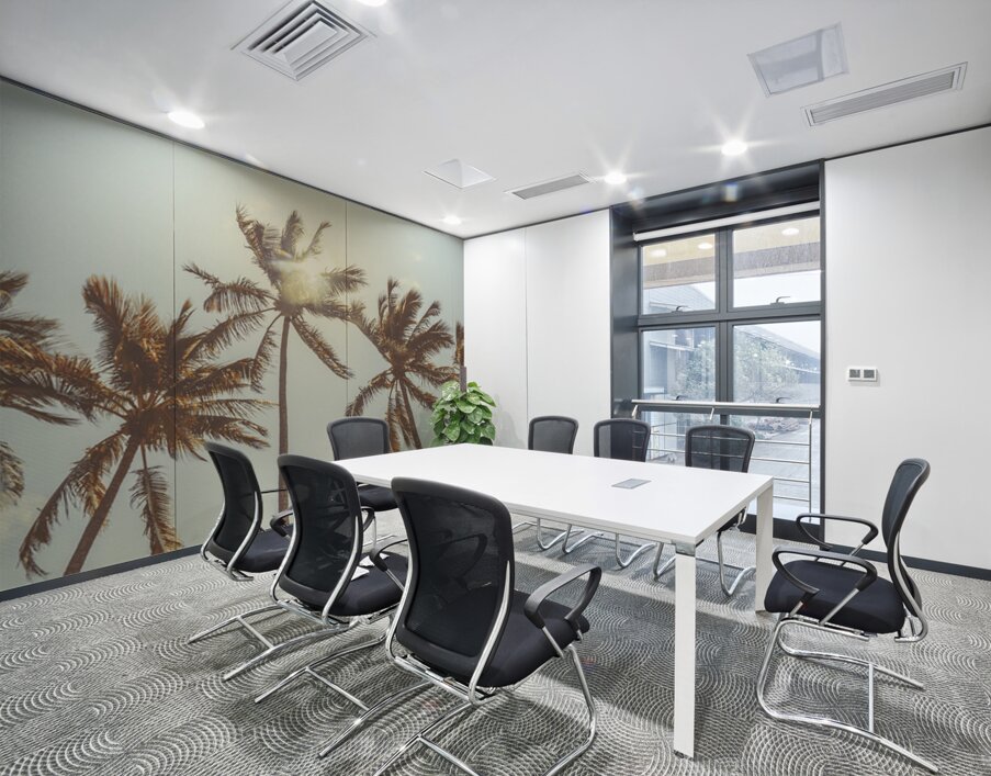 Palmy Summers Wall Printing