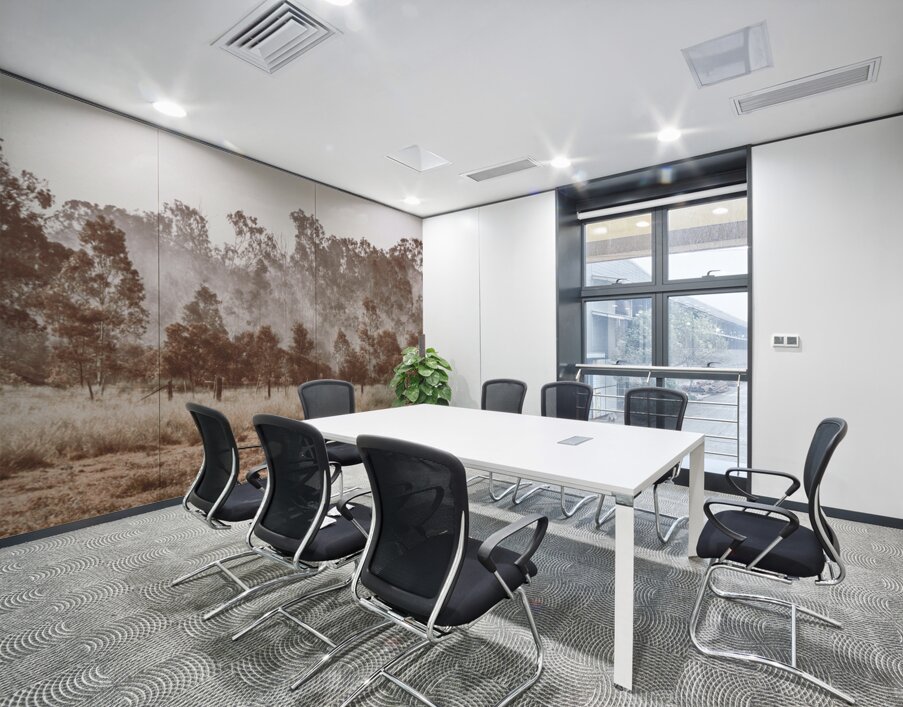 Pacified Paddock Wall Printing