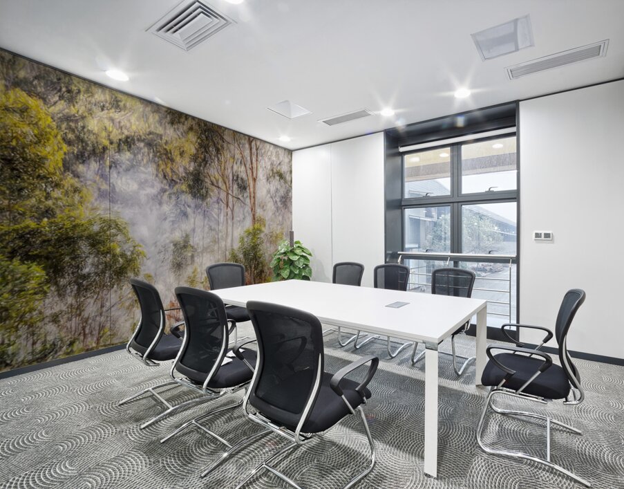 The Fog And The Forest Wall Printing