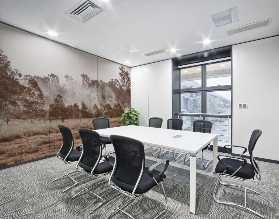 Nour Nour Haze Wall Printing