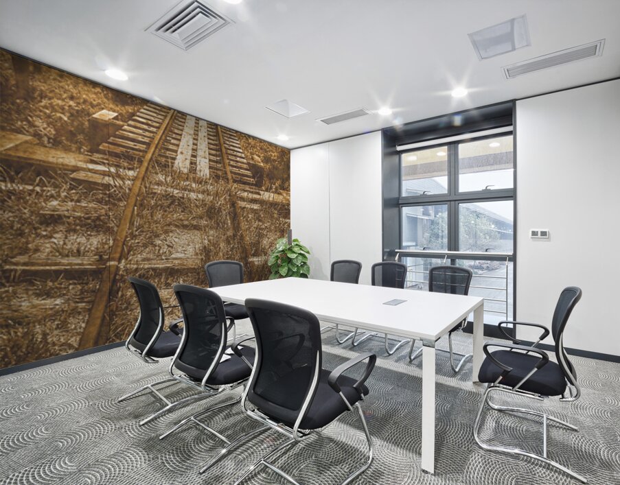 Rusty Rail Wall Printing