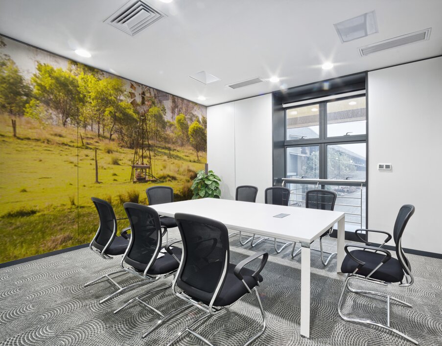 Mill And Smoke Wall Printing