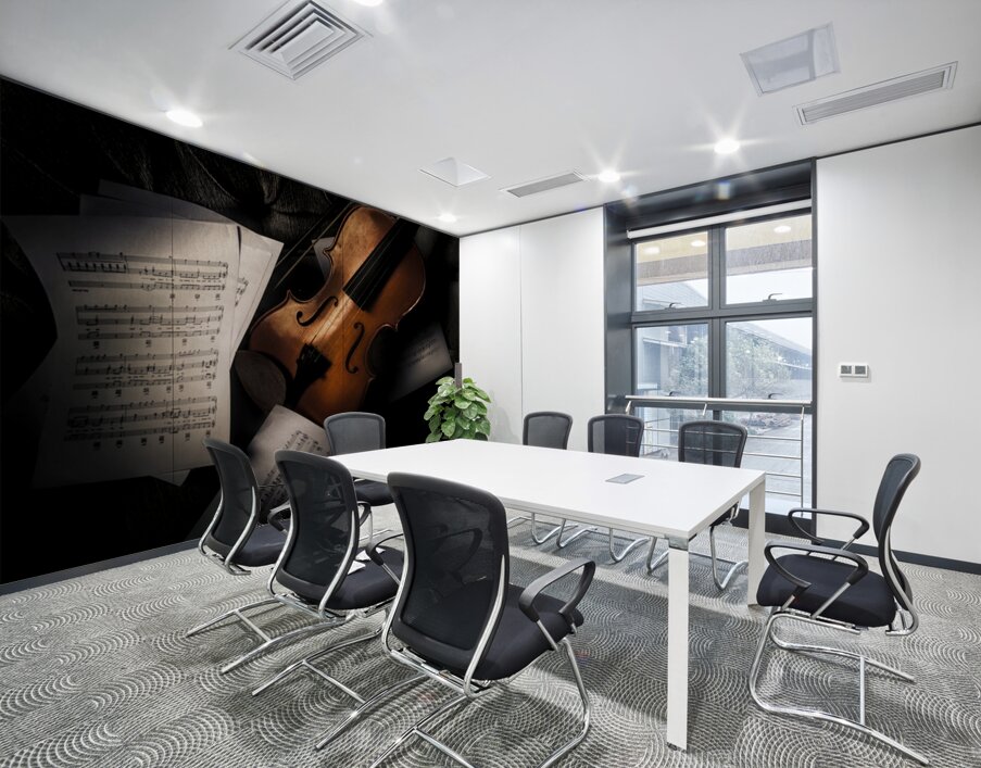 Music Lounge Wall Printing
