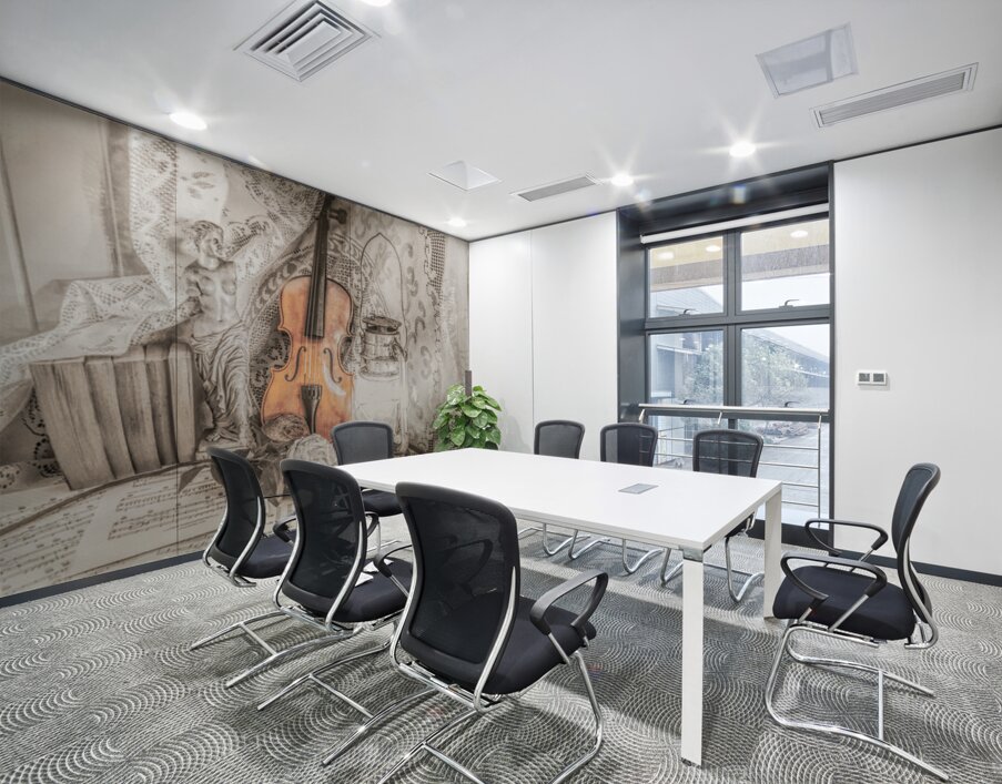 Visual Poetry Wall Printing