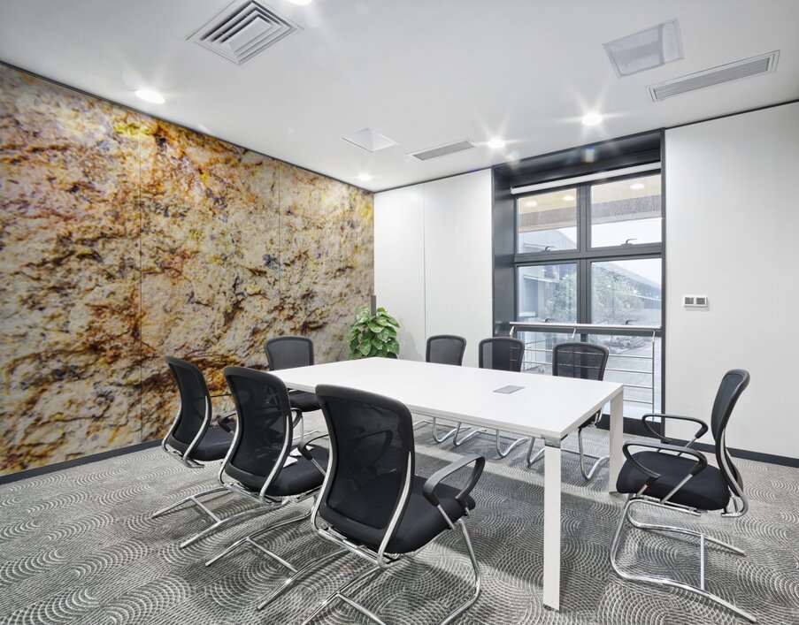 Earthy Minerals Wall Printing