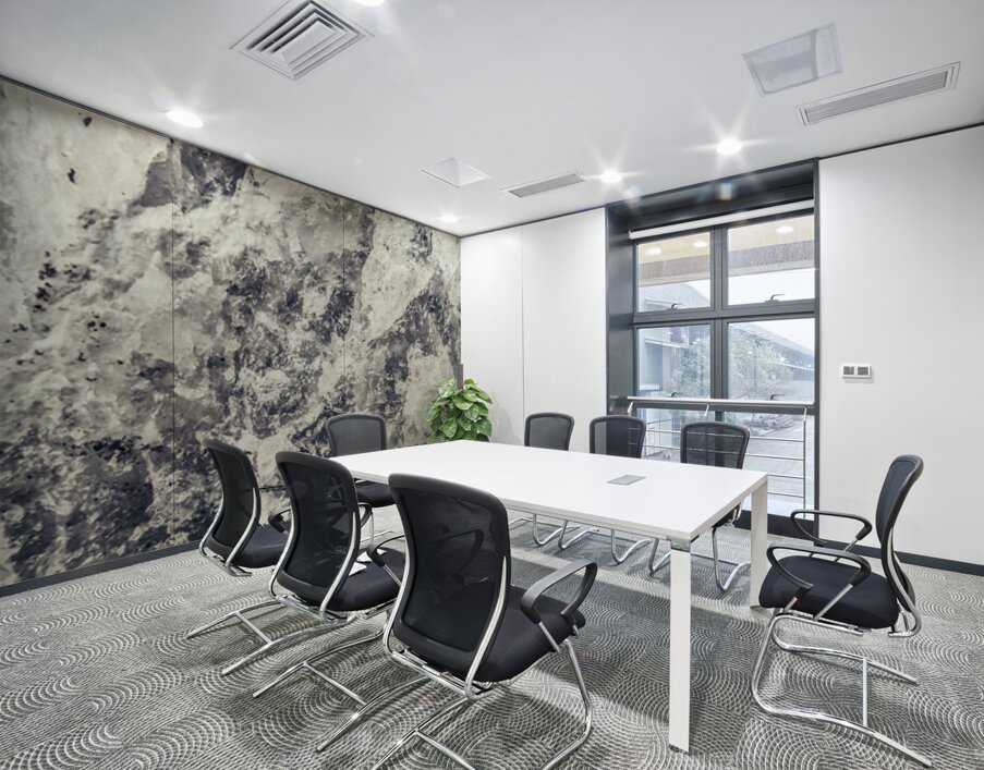 Quartz Waves Wall Printing