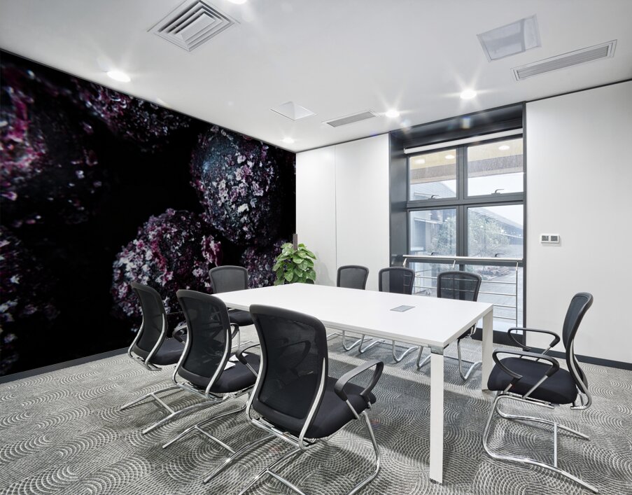 Frozen Blueberries Wall Printing