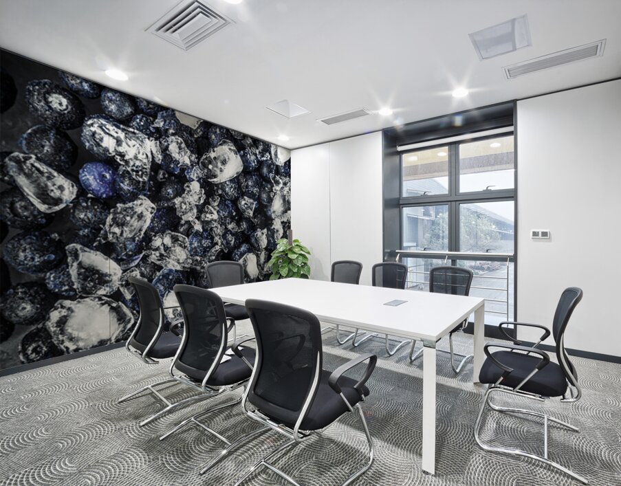 Blueberry Cool Wall Printing