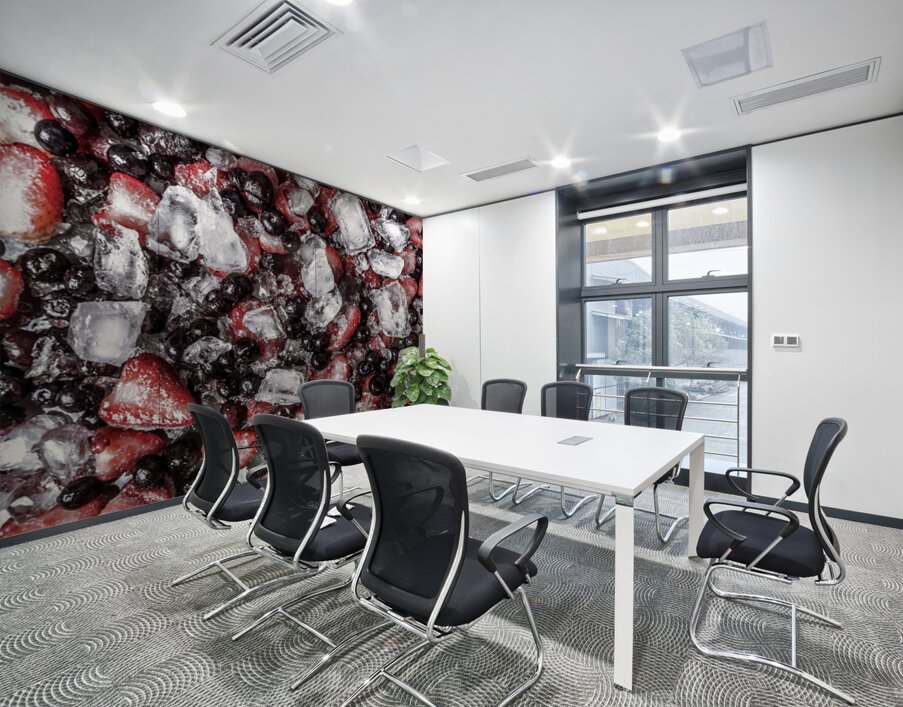 On Ice Wall Printing