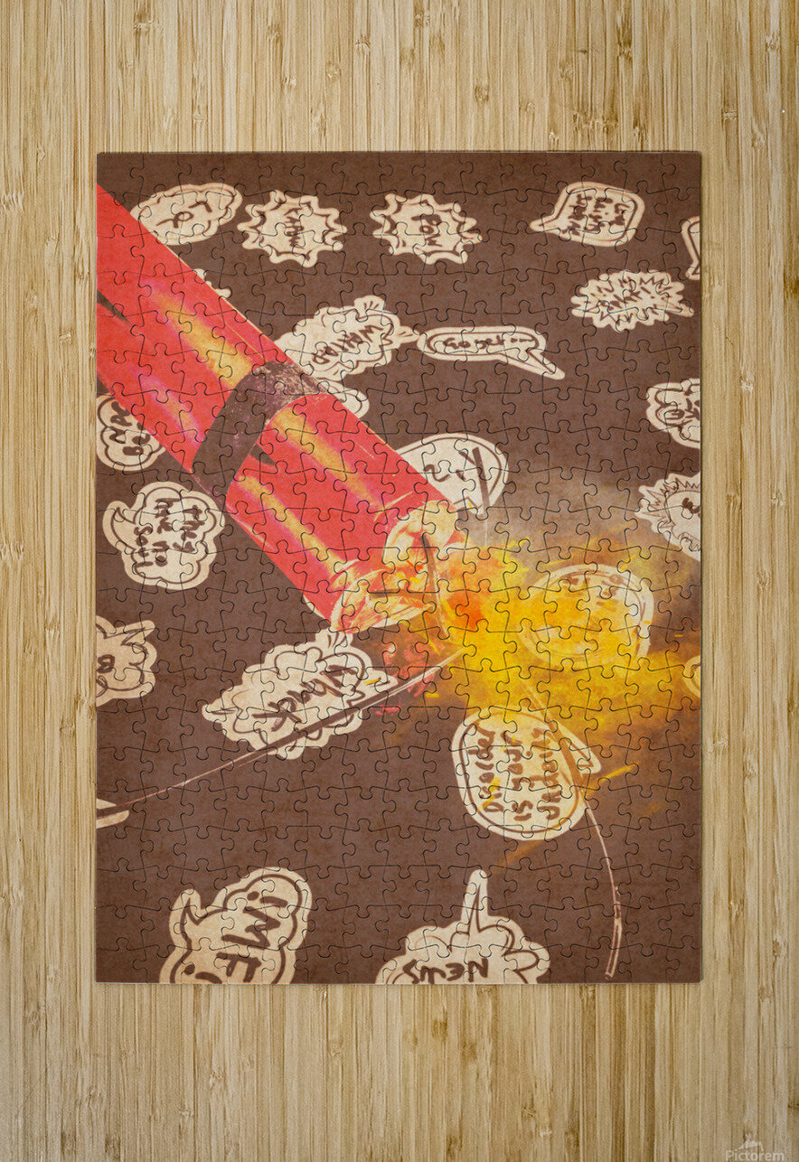 Fiery fuse Jorgo Puzzle printing