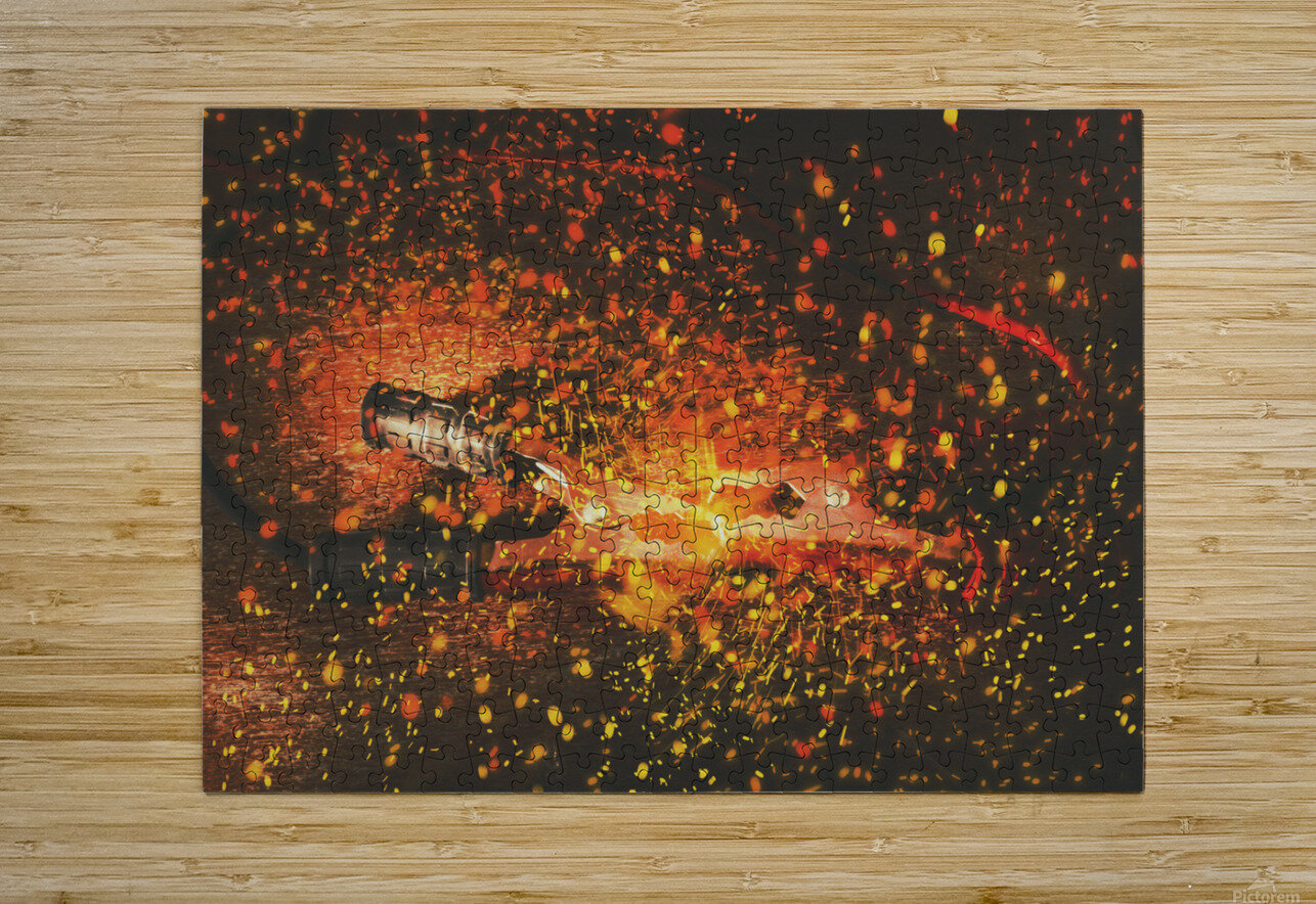 Charged up workshop art Jorgo Puzzle printing