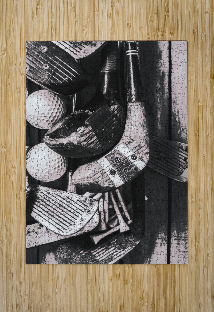 Scored and stained Jorgo Puzzle printing