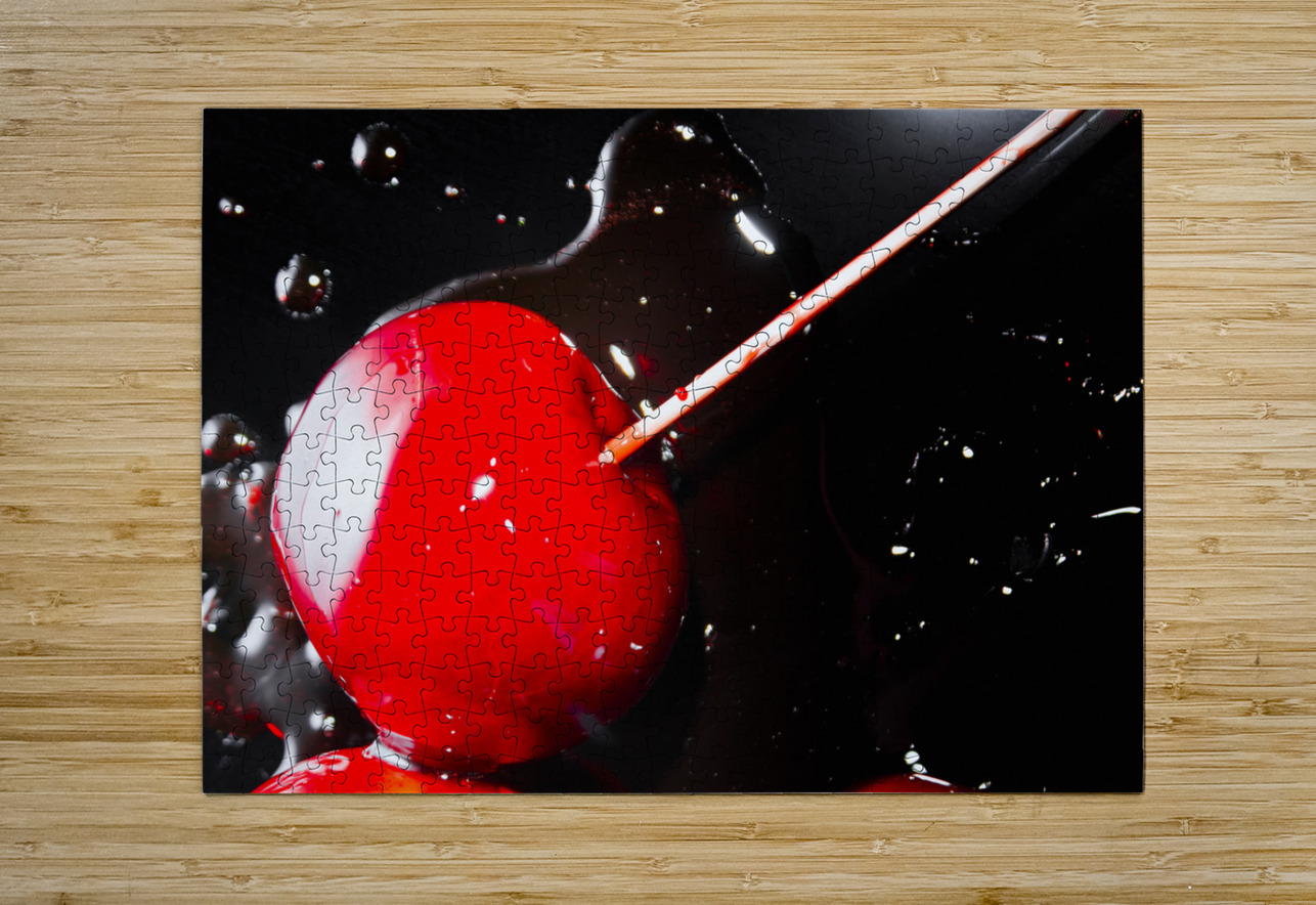 Making homemade sticky toffee apples Jorgo Puzzle printing