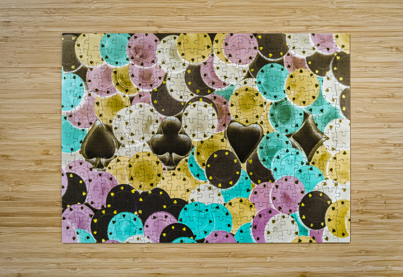 Neon decadence  Jorgo Puzzle printing