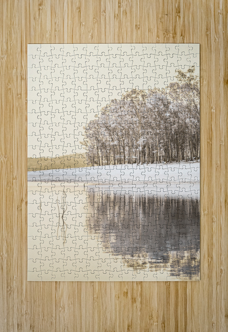 Infrared Lake Samsonvale Jorgo Puzzle printing