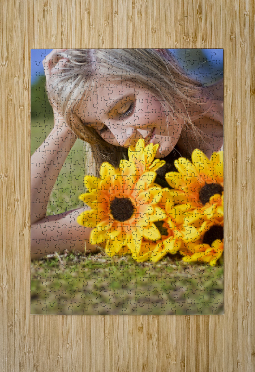Taking Time To Smell The Flowers Jorgo Puzzle printing