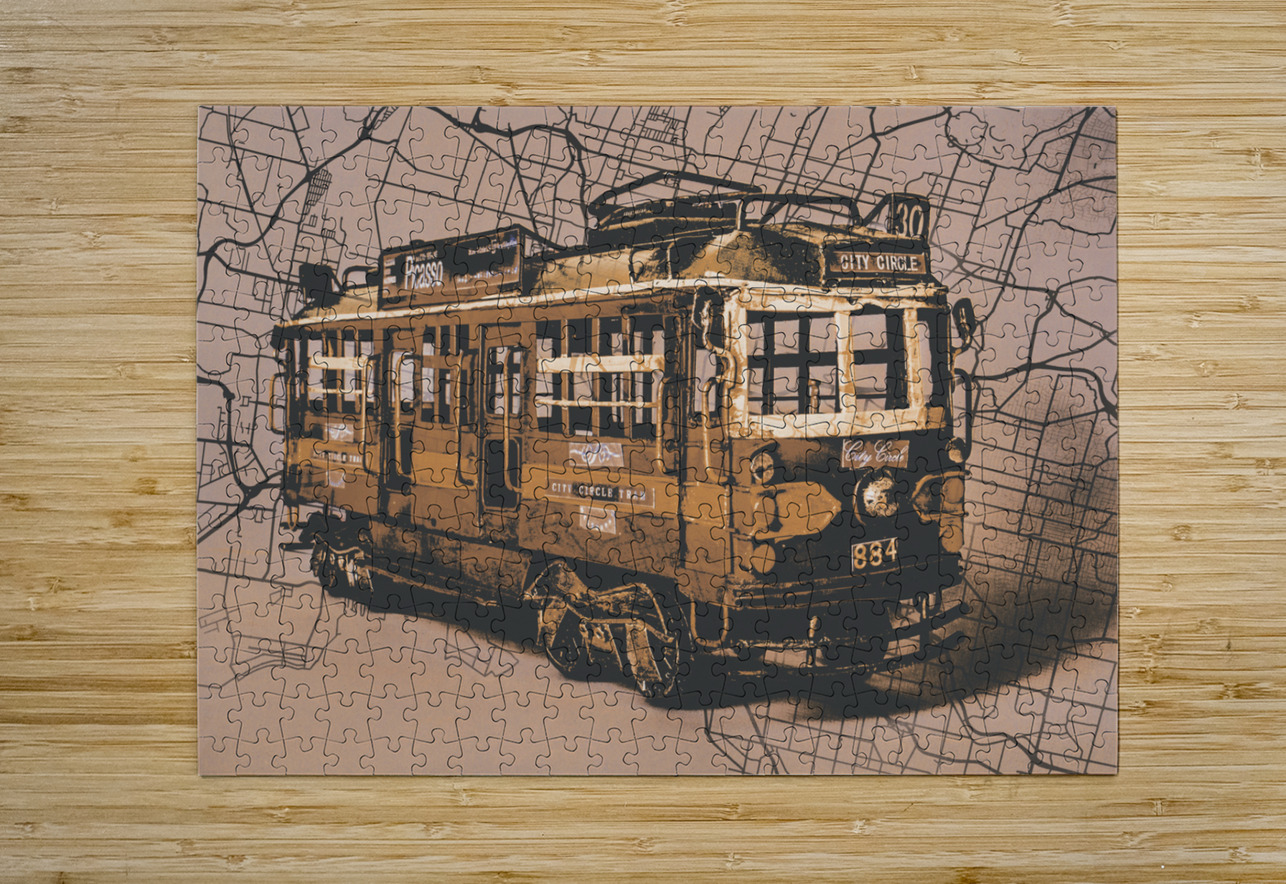 Victorian routes Jorgo Puzzle printing