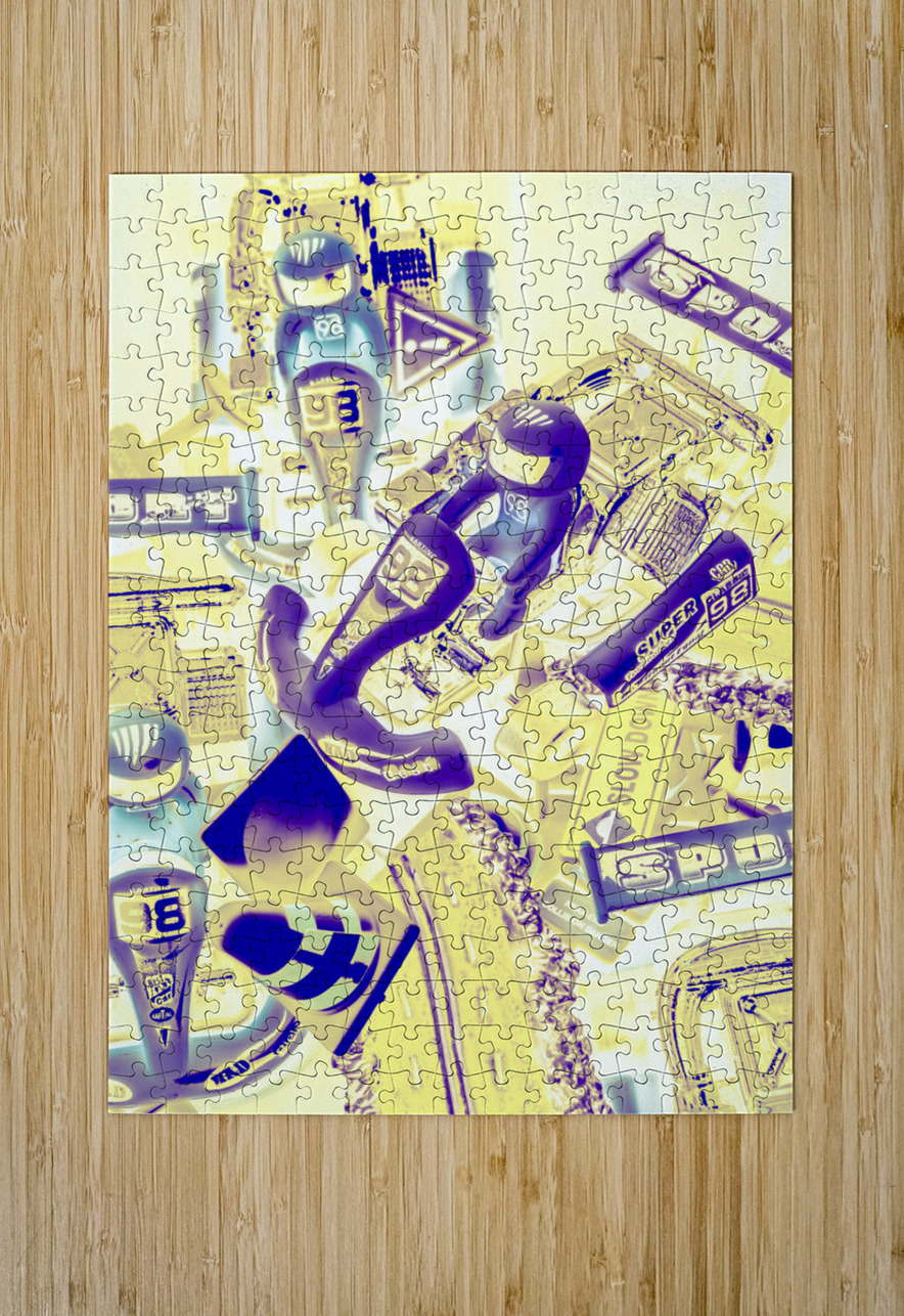 Chaotic karts Jorgo Puzzle printing