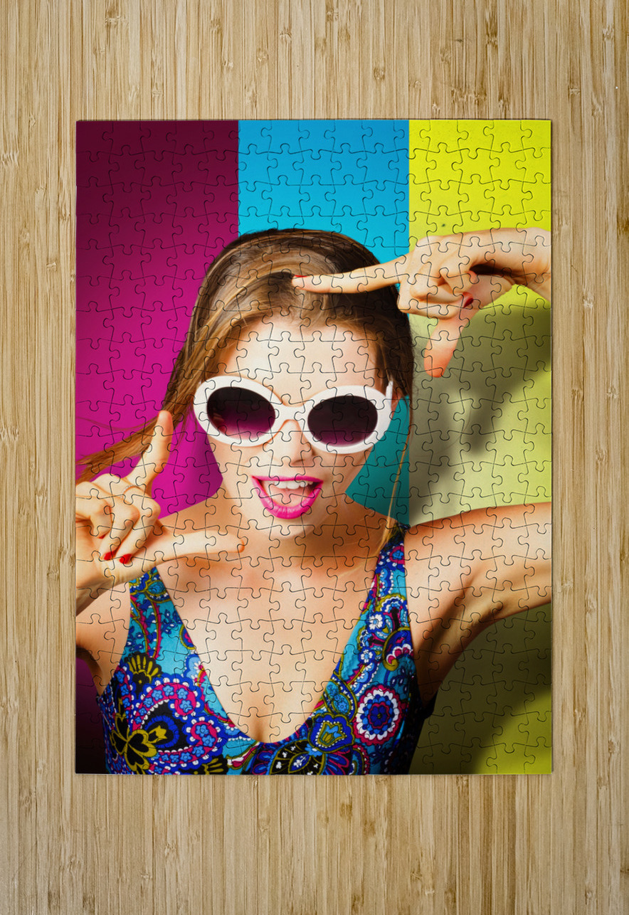 Nail polish pin-up girls Jorgo Puzzle printing