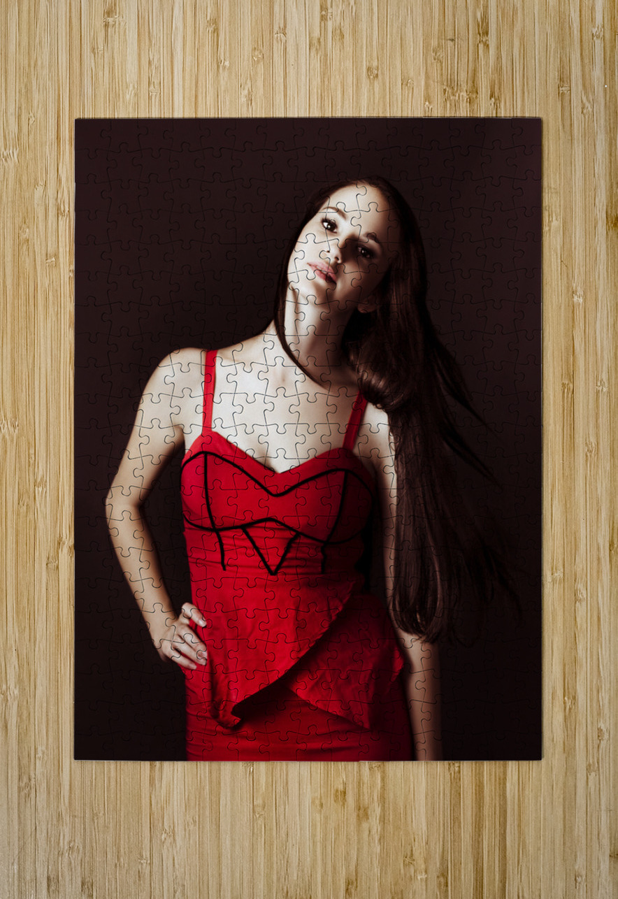 Glamorous Sophisticated Model Jorgo Puzzle printing