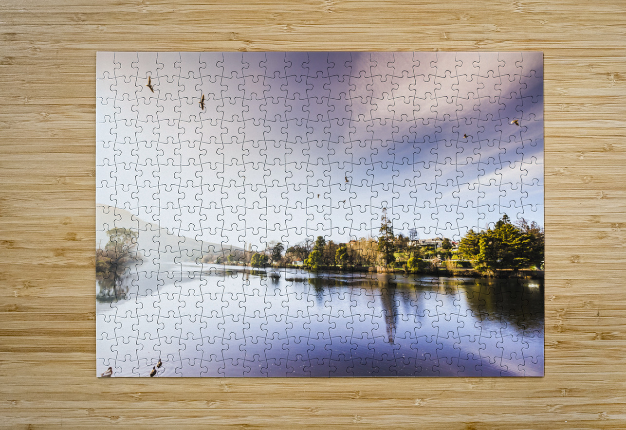 Derwent River reflections Jorgo Puzzle printing