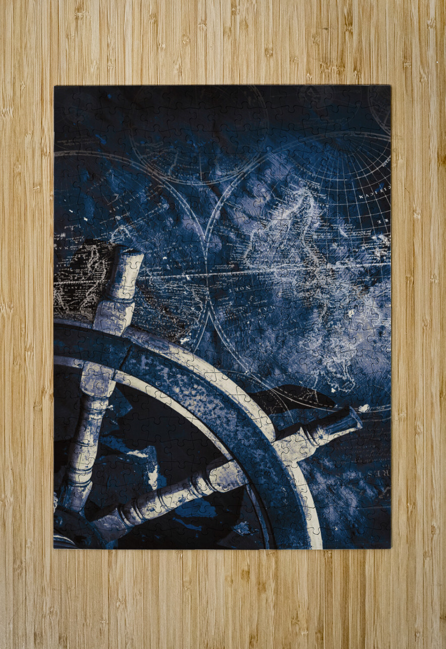 Old nautical navigation Jorgo Puzzle printing