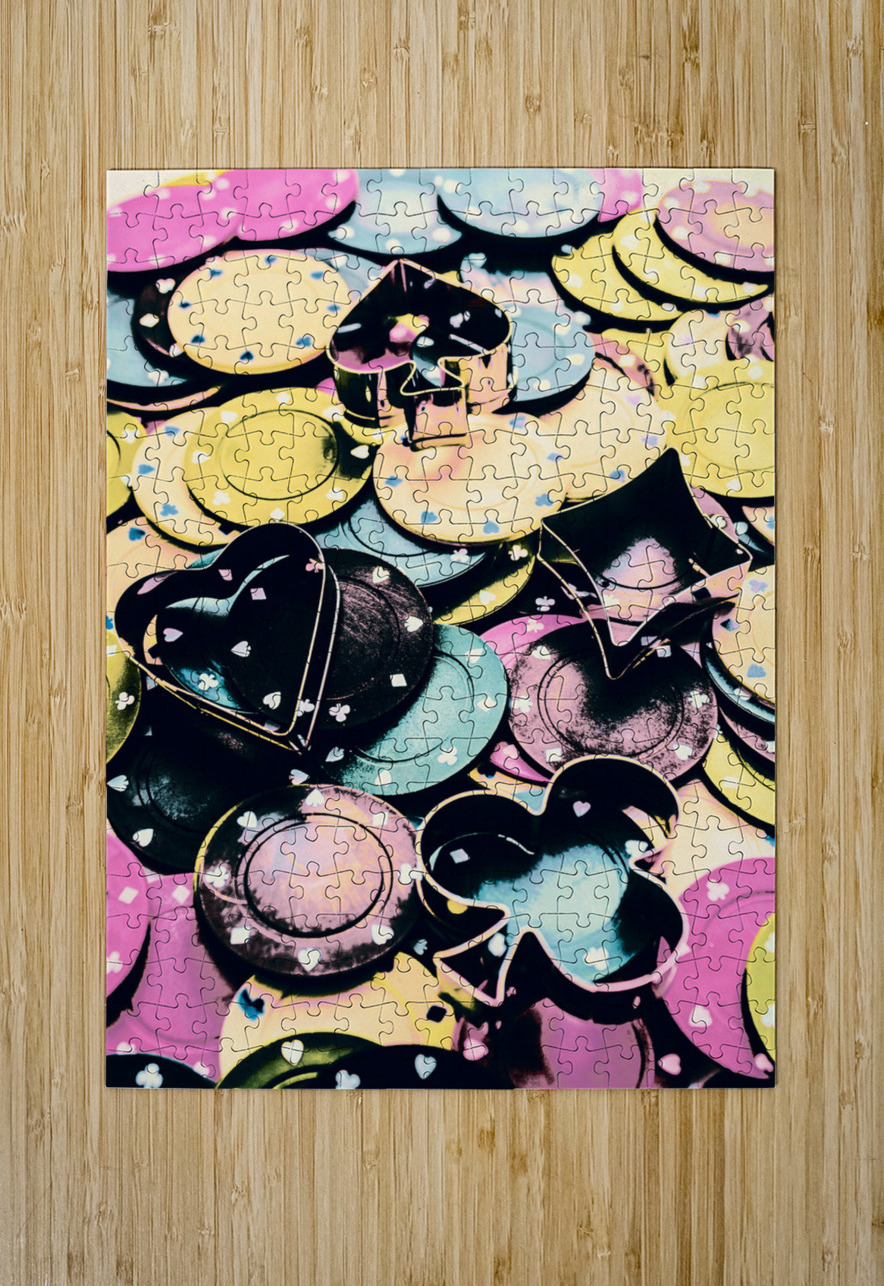 In Vegas Colors Jorgo Puzzle printing