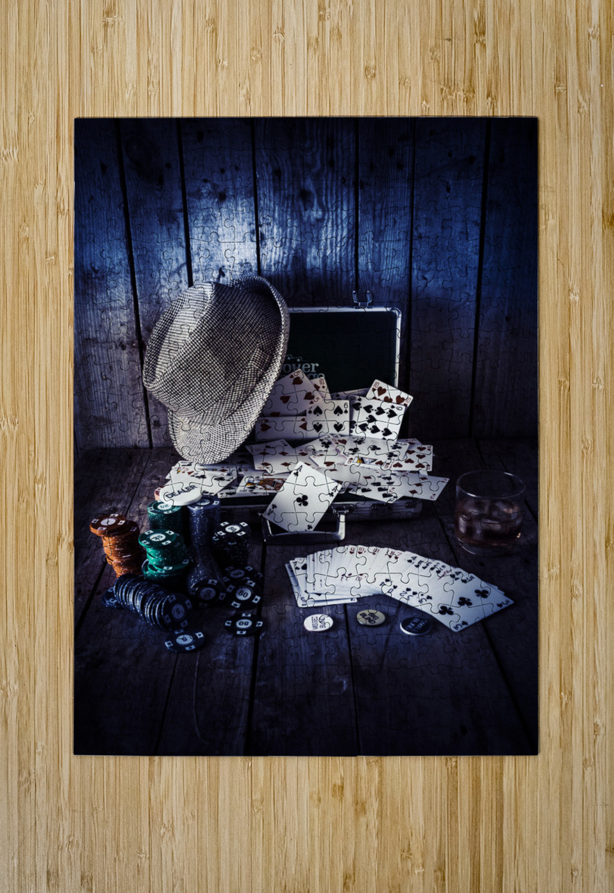 The poker ace Jorgo Puzzle printing