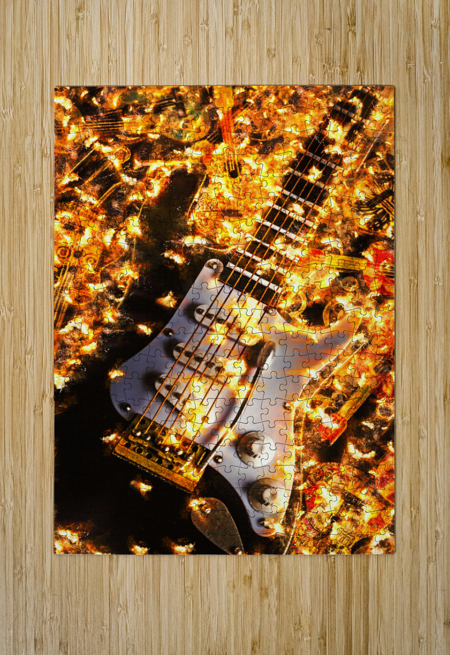 Guitar and grill Jorgo Puzzle printing