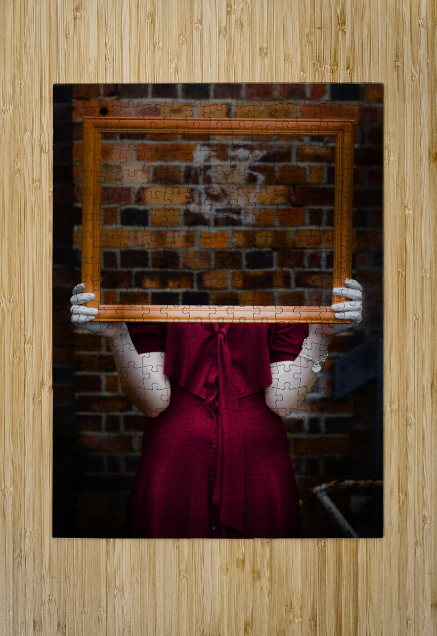 Ghost With Picture Frame Jorgo Puzzle printing