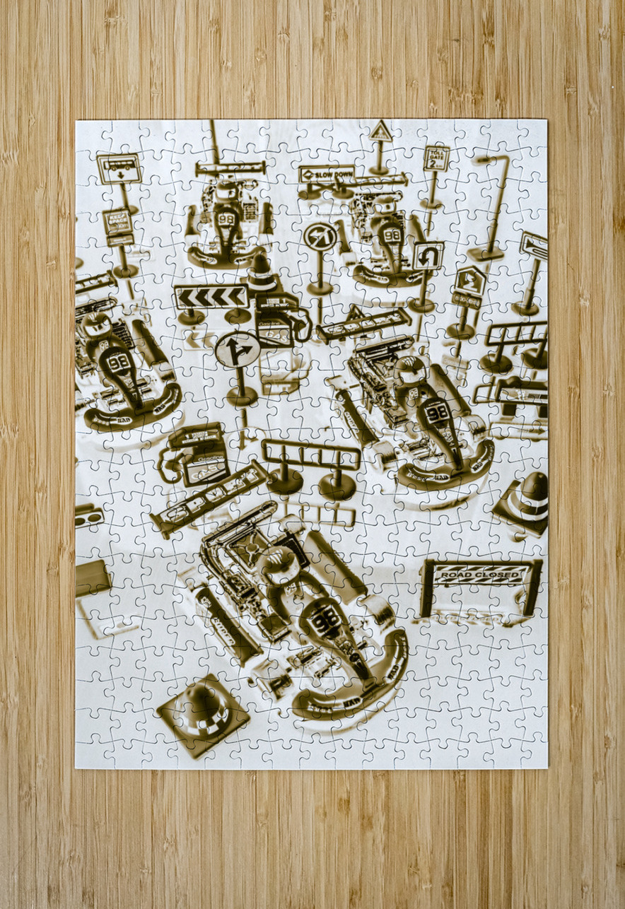 Racing karts Jorgo Puzzle printing
