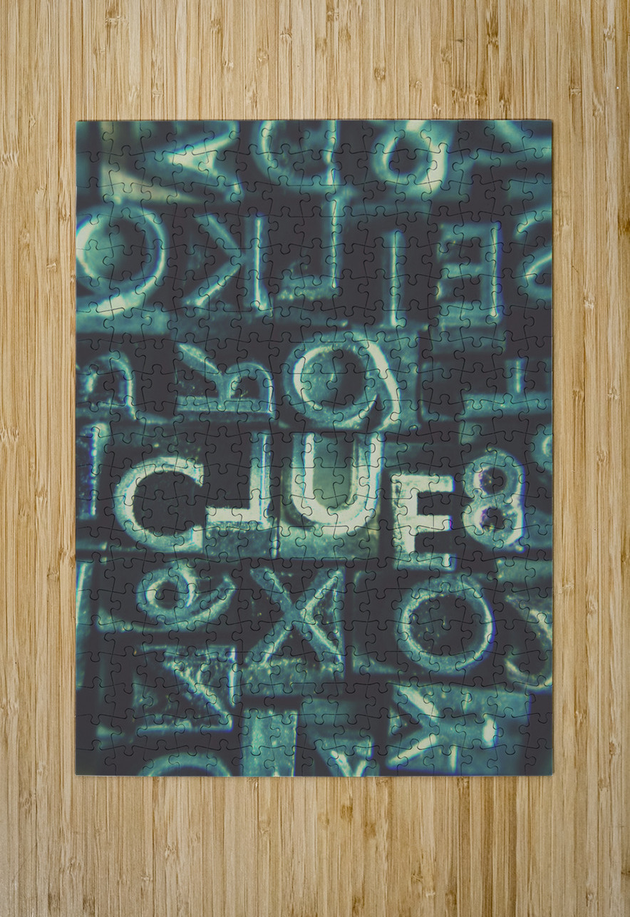 Mystery writer clue Jorgo Puzzle printing