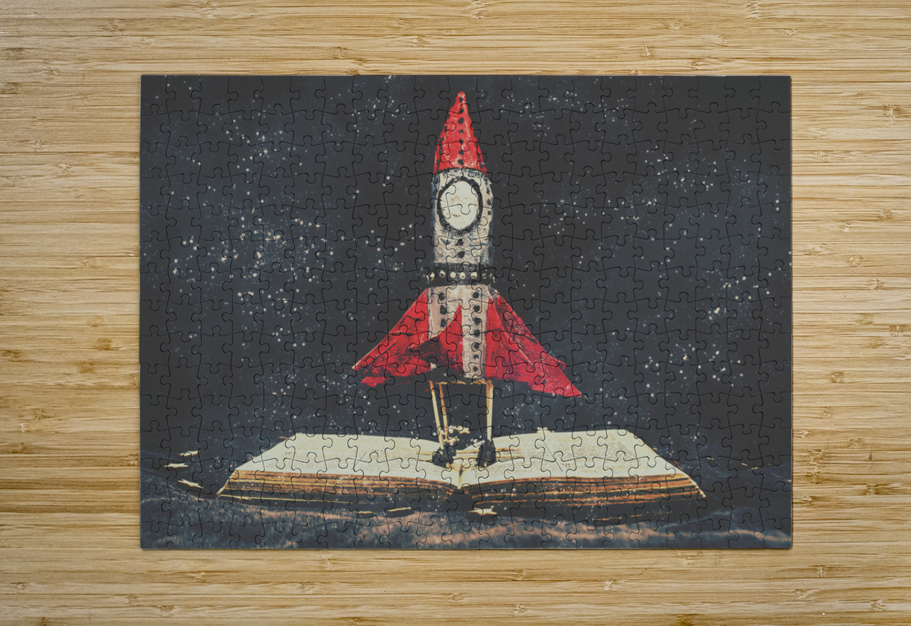 Imagination is a space of learning fun Jorgo Puzzle printing