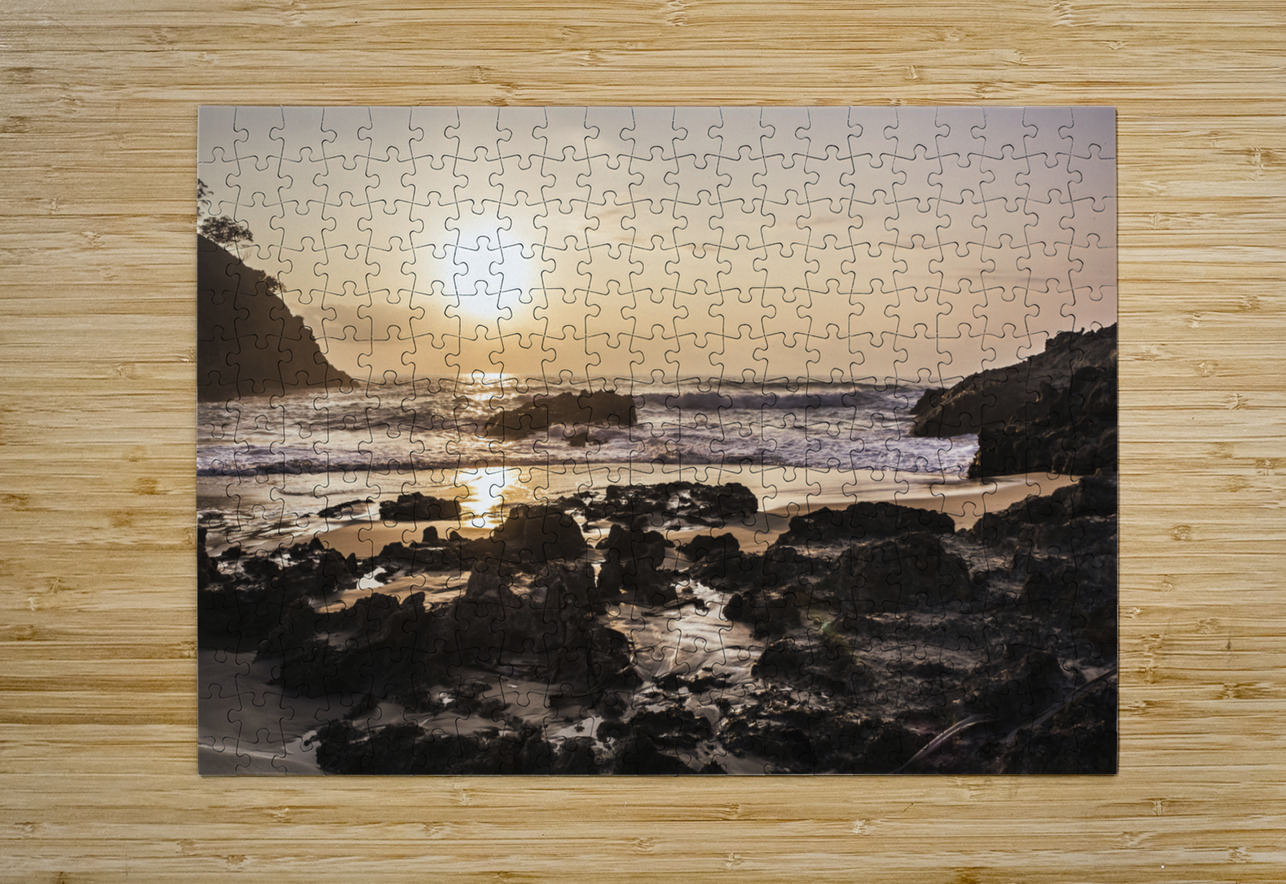 Sunlit stony seashore Jorgo Puzzle printing
