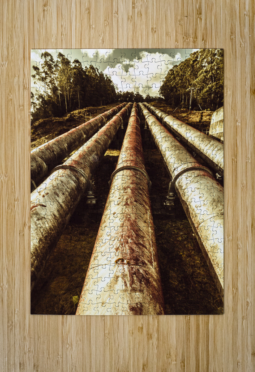 Hydroelectric pipeline Jorgo Puzzle printing